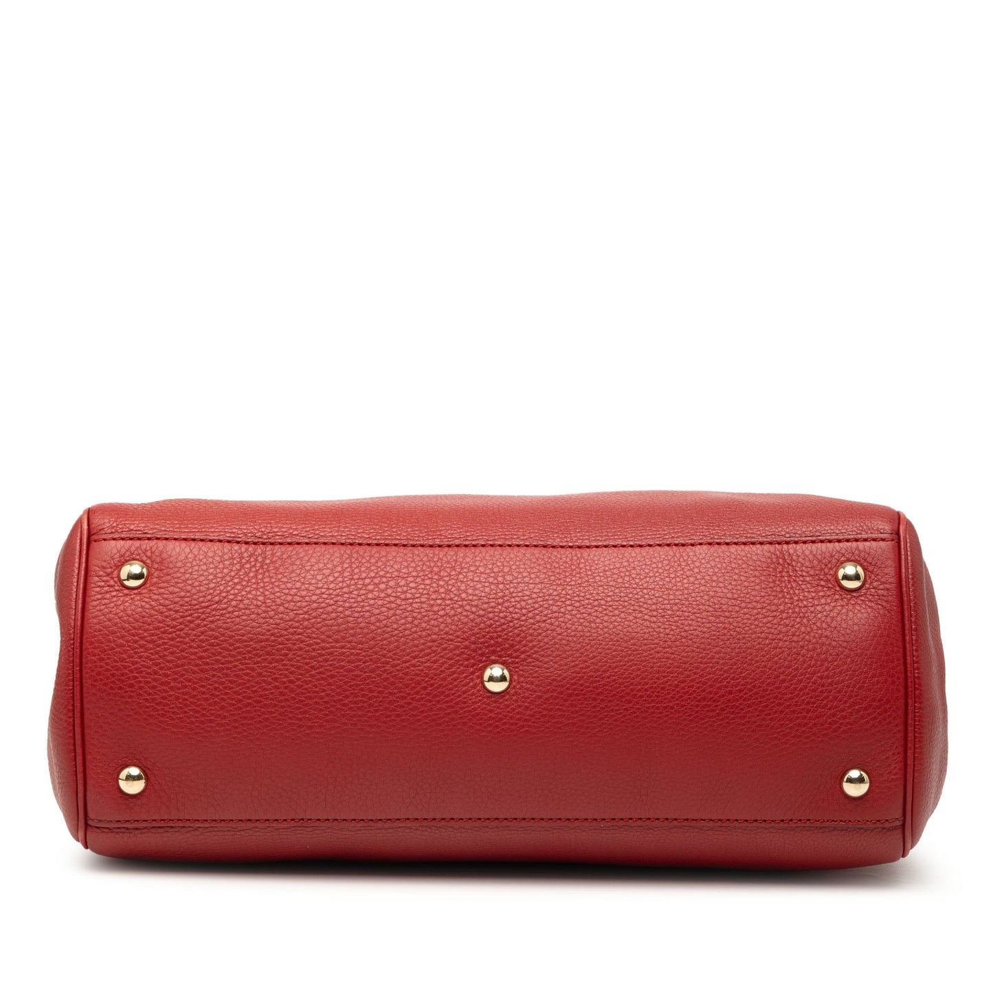 Gucci Medium Calfskin Bamboo Shopper Satchel