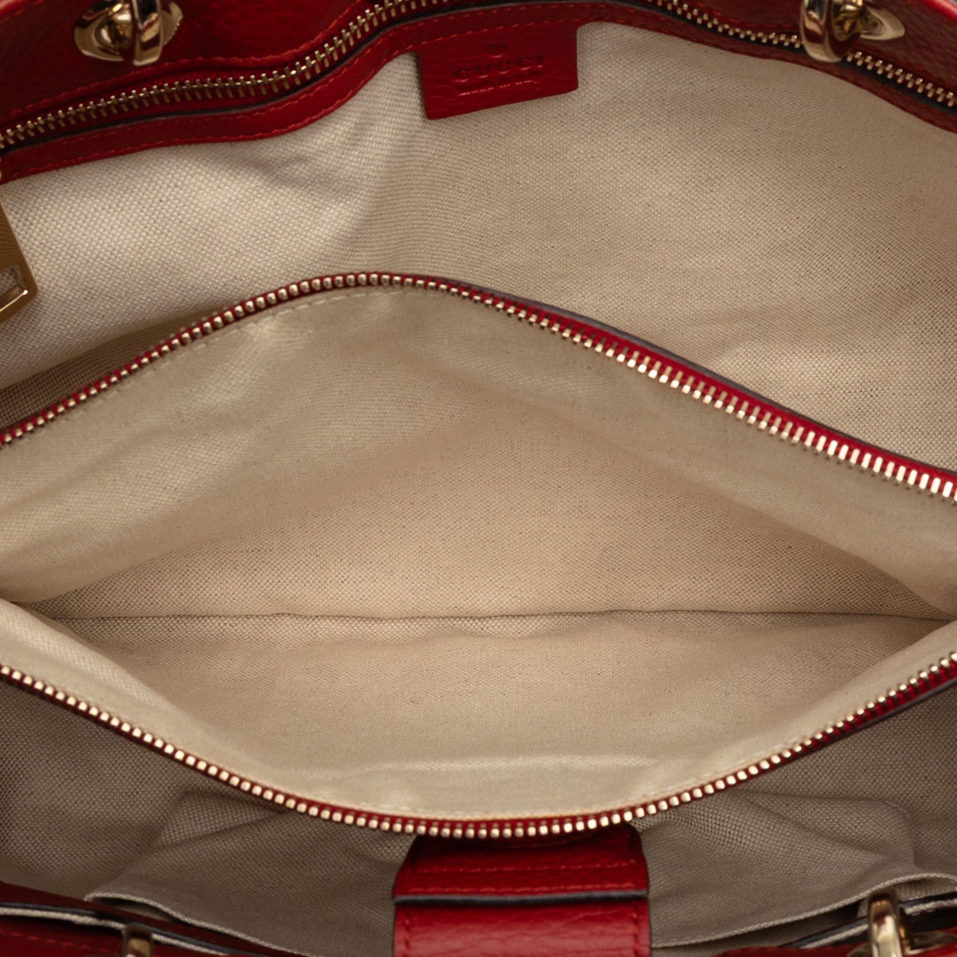 Gucci Medium Calfskin Bamboo Shopper Satchel