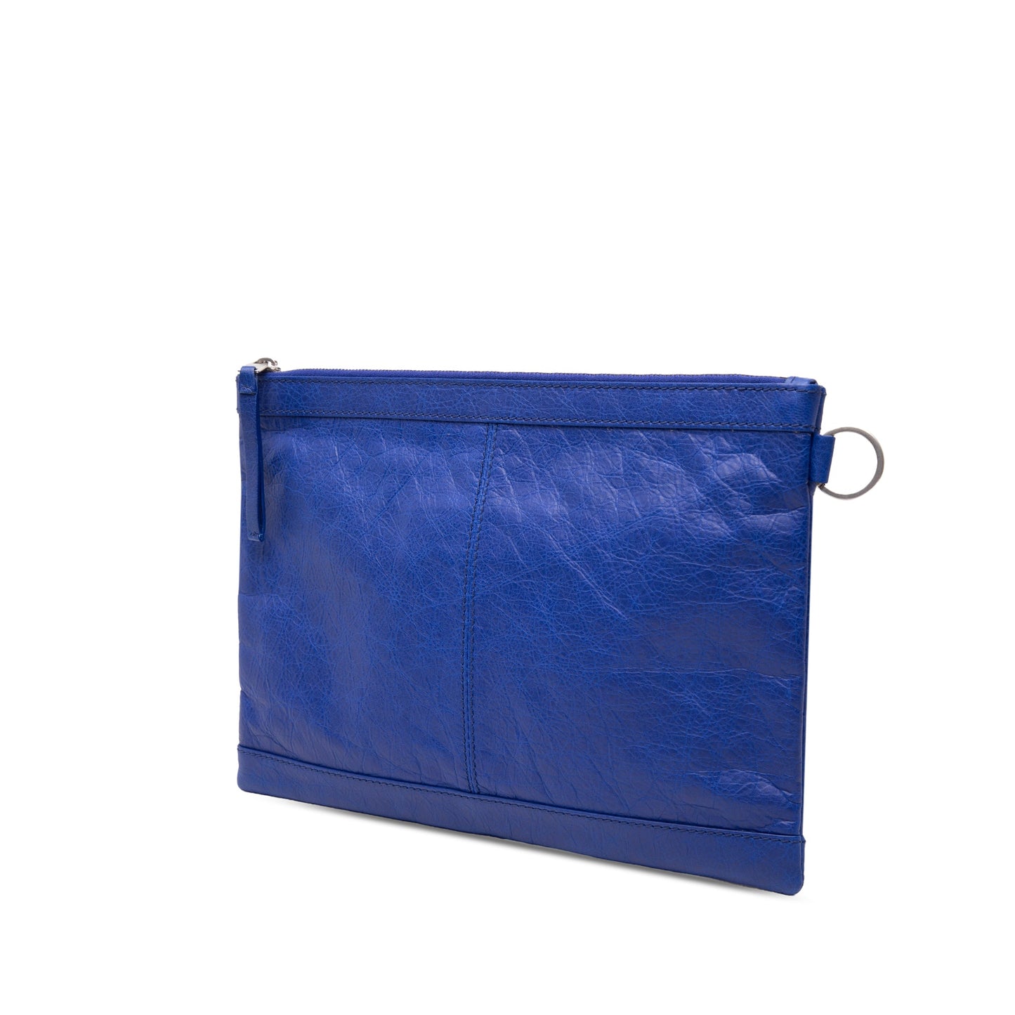 Balenciaga Lambskin Motocross Classic Clip M Clutch
