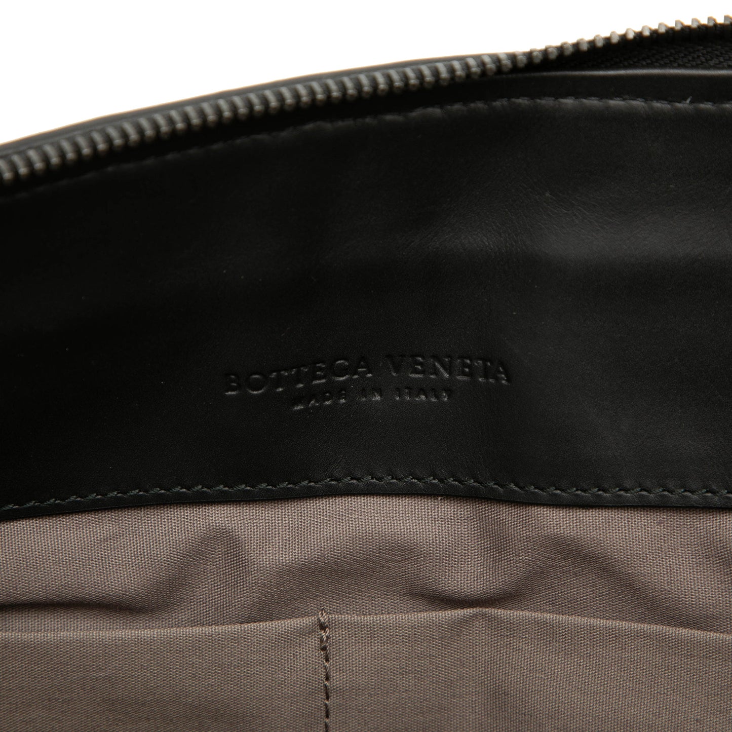 Bottega Veneta Bicolor Nappa Intrecciato Clutch