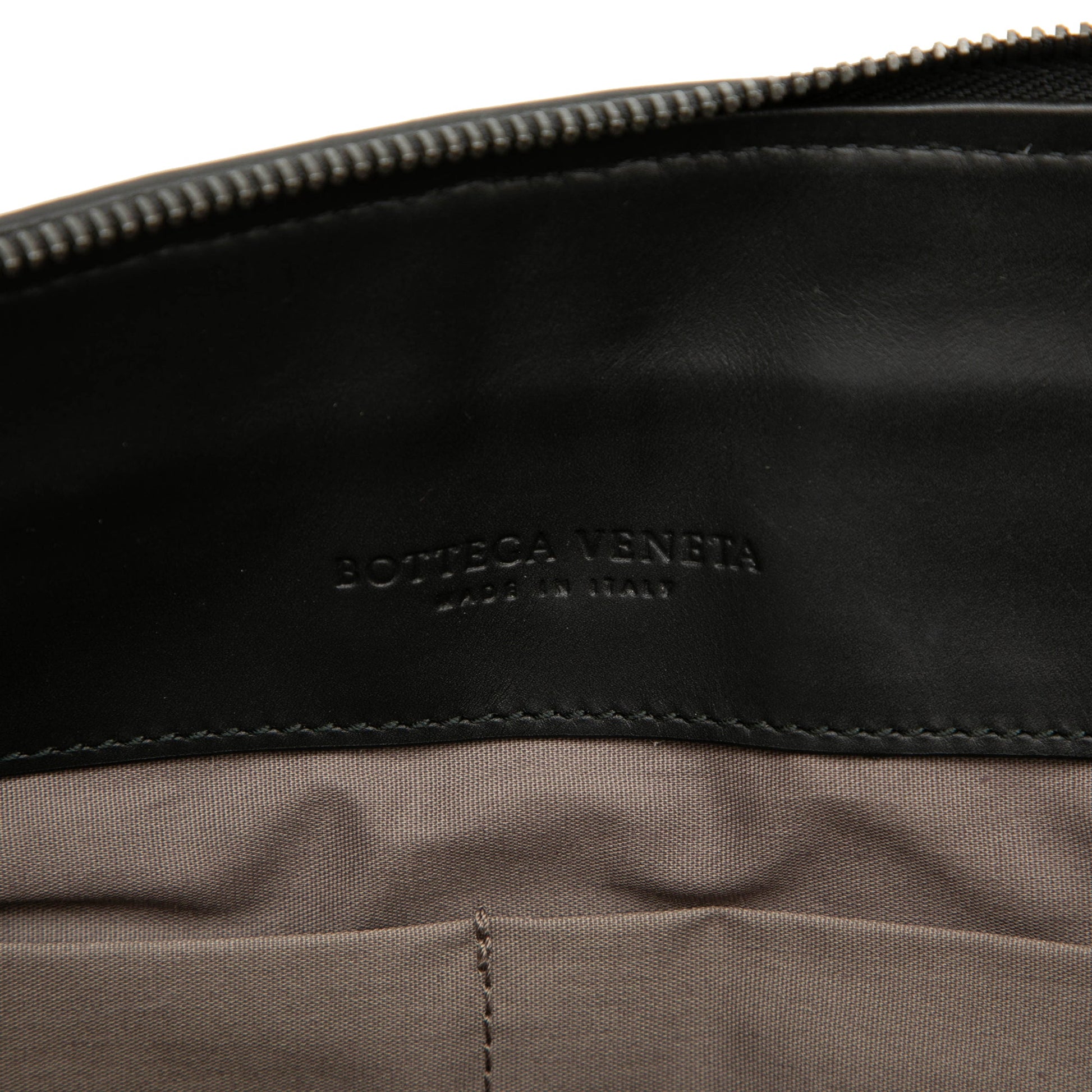 Bottega Veneta Bicolor Nappa Intrecciato Clutch