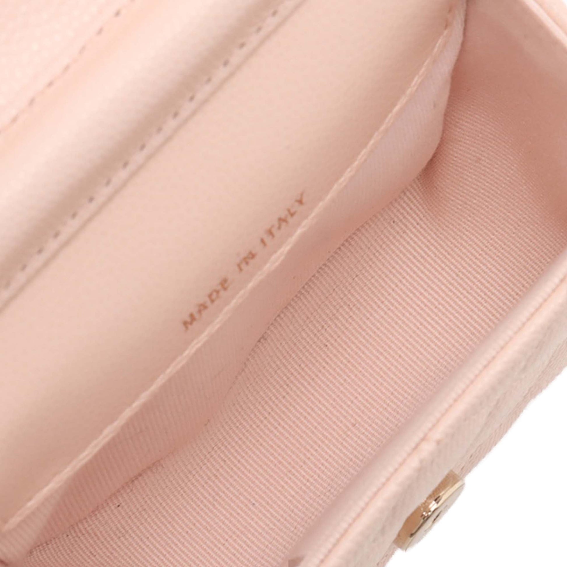 Chanel Mini Classic Caviar Clutch With Chain