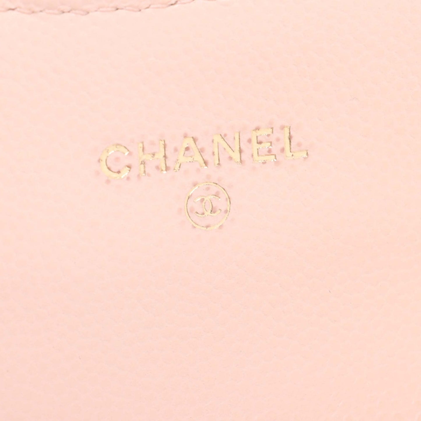 Chanel Mini Classic Caviar Clutch With Chain