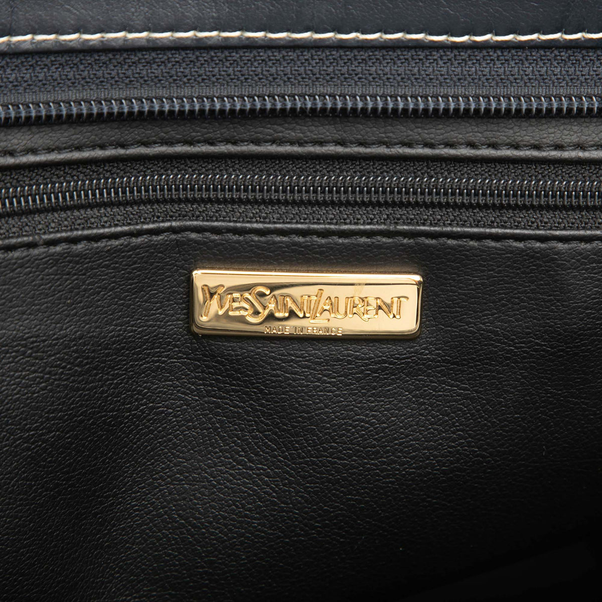 Saint Laurent Calfskin Y Cut Out Tote