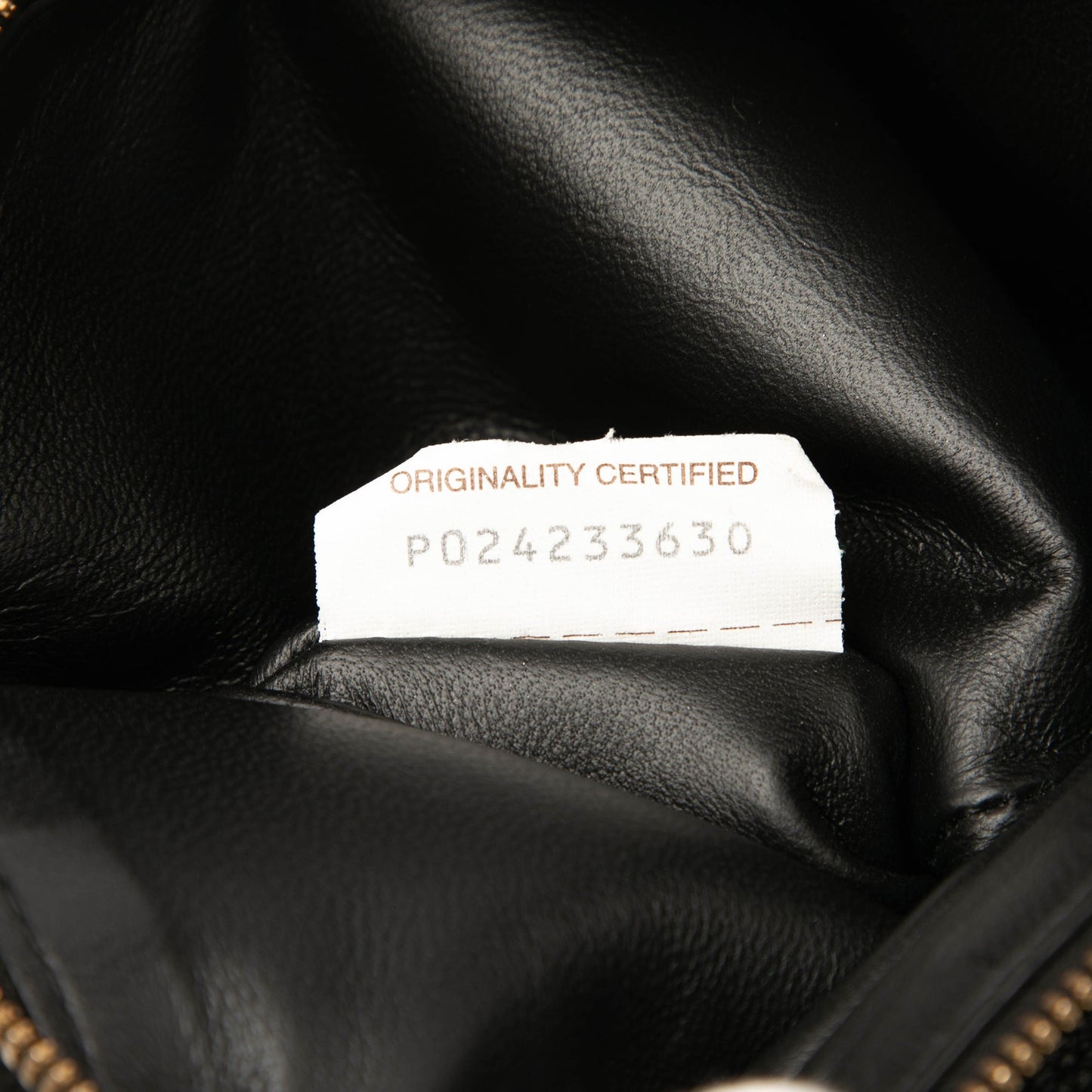 Bottega Veneta Leather Double Zip Chain Crossbody