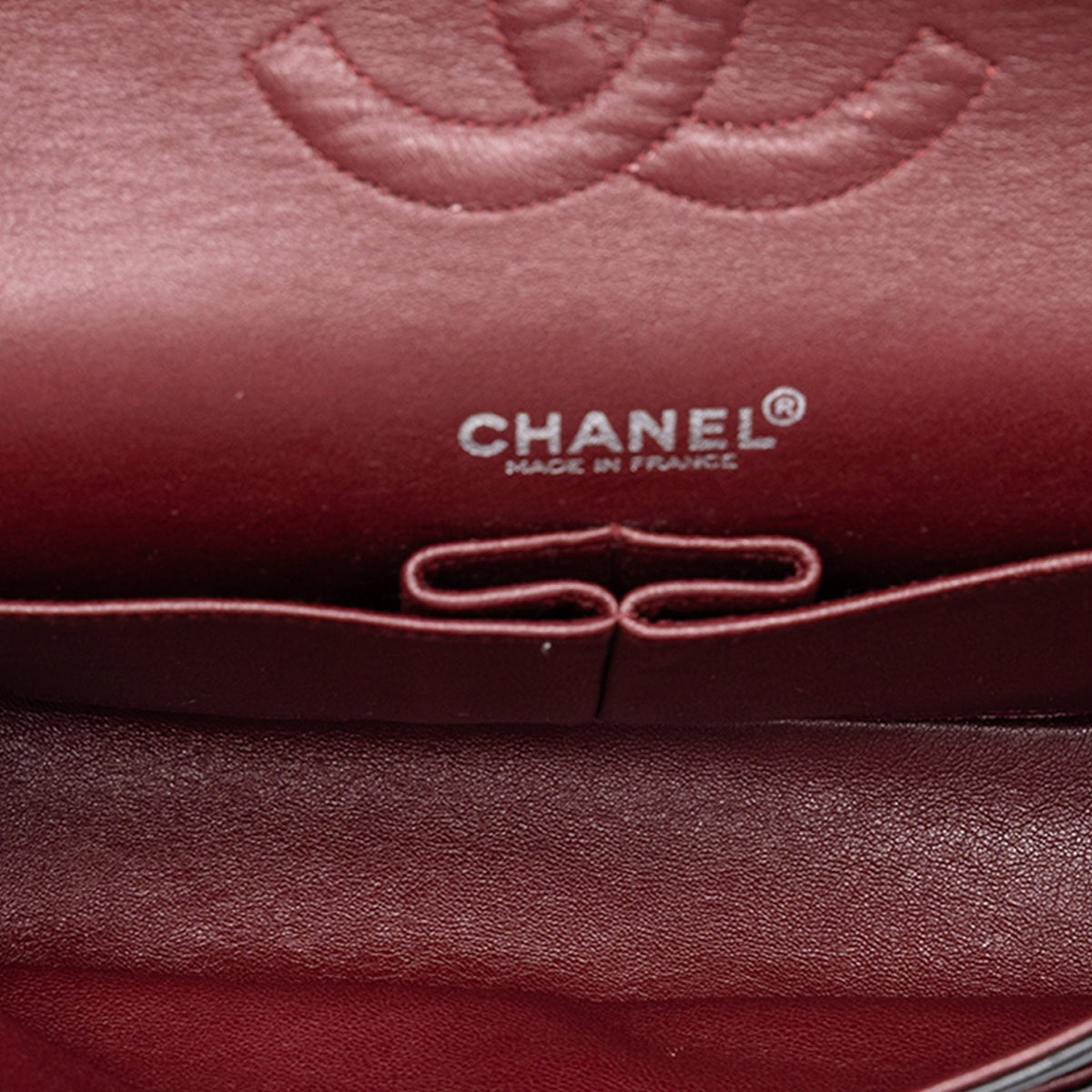 Chanel Medium Classic Lambskin Double Flap — Black
