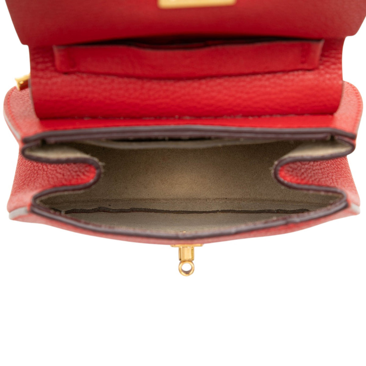 Chloé Nano Grained Lambskin Drew Crossbody