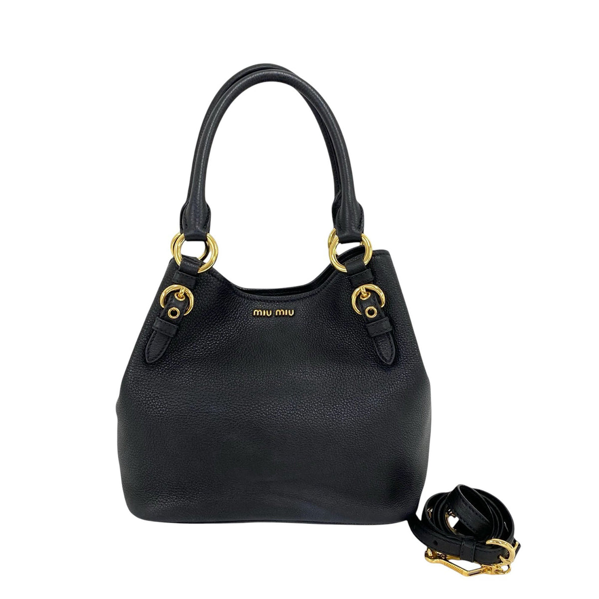 Miu Miu Leather Satchel