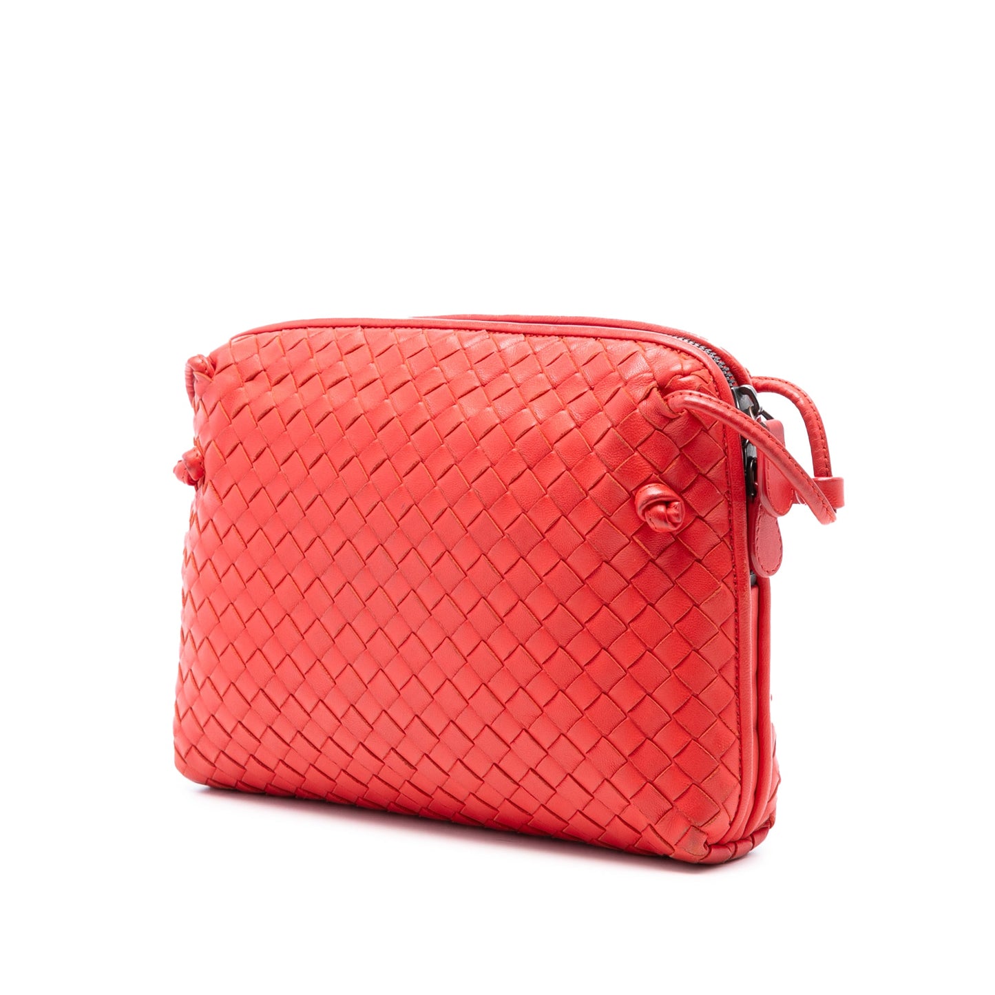 Bottega Veneta Nappa Intrecciato Nodini Crossbody