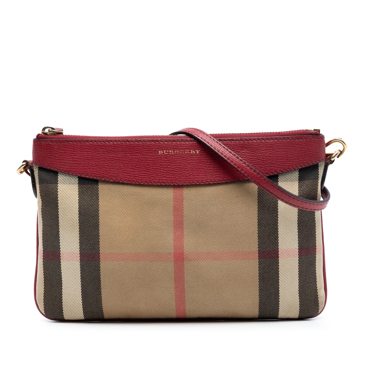 House Check Canvas Derby Peyton Crossbody