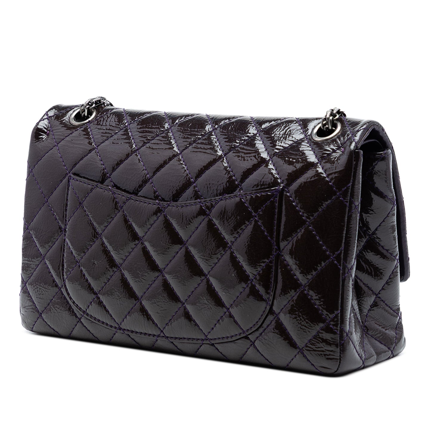 Chanel Quilted Patent Reissue 2.55 Double Flap 226