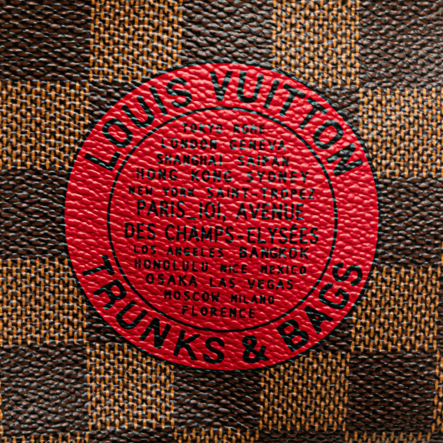 Louis Vuitton Damier Ebene Trunks and Bags Mini Pochette Accessoires