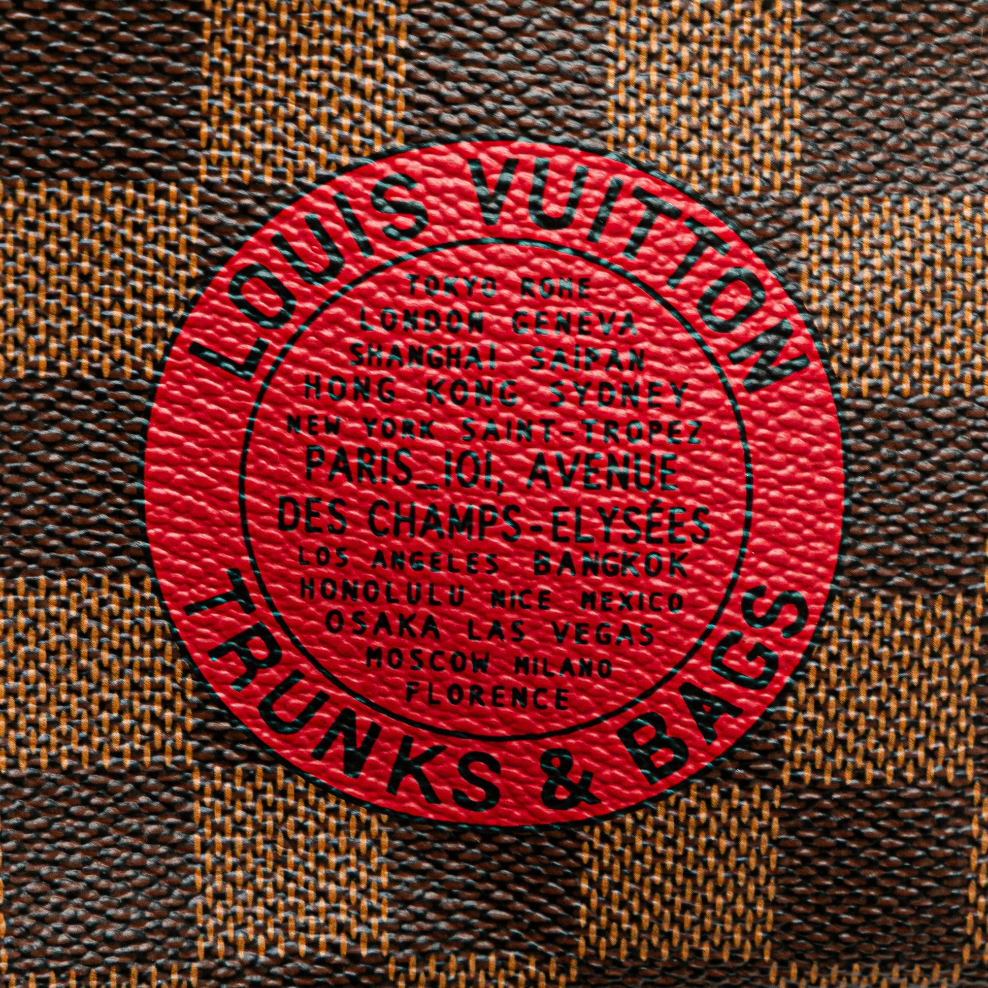 Louis Vuitton Damier Ebene Trunks and Bags Mini Pochette Accessoires