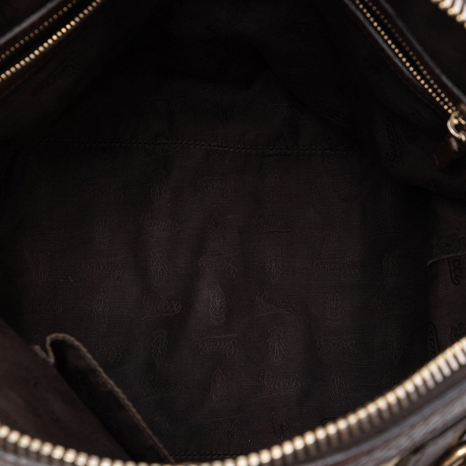 Gucci Medium GG Canvas Charm Dome Satchel