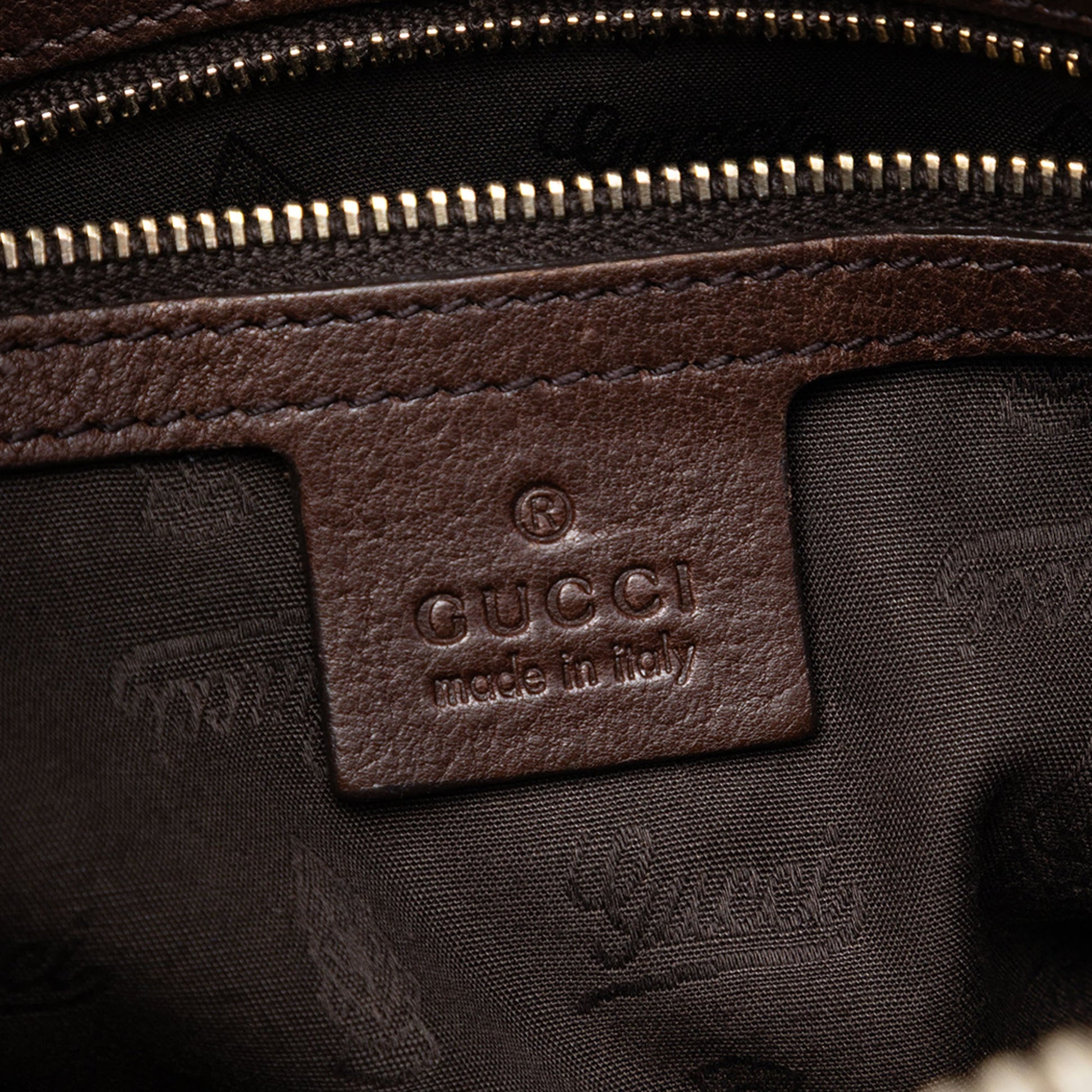 Gucci Medium GG Canvas Charm Dome Satchel