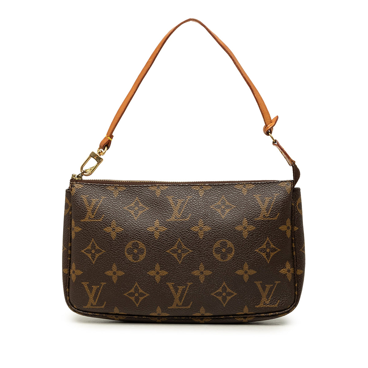 Louis Vuitton Monogram Pochette Accessoires — Brown