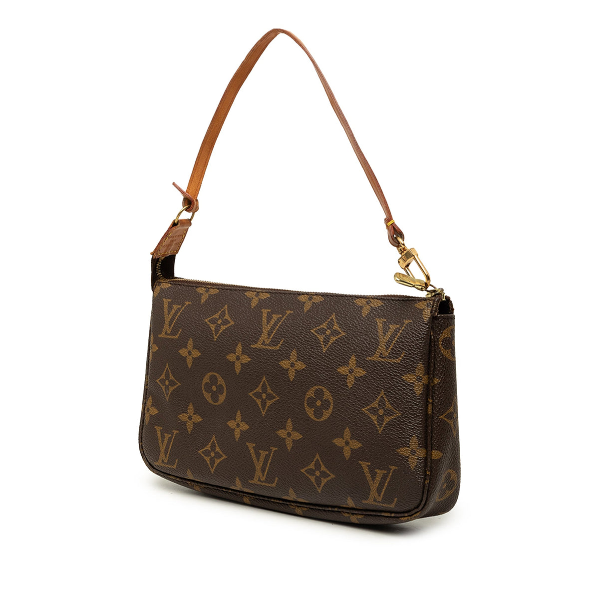 Louis Vuitton Monogram Pochette Accessoires — Brown
