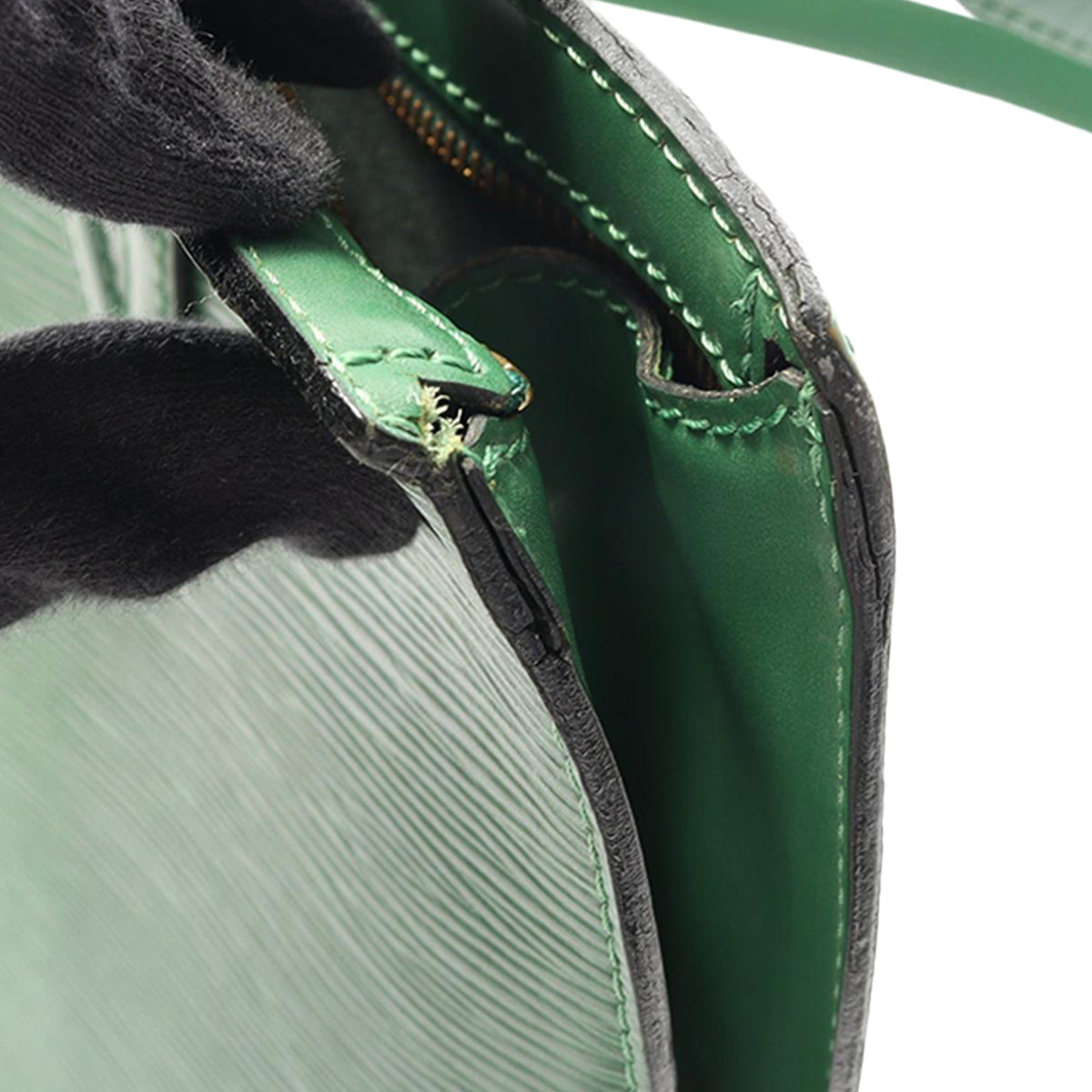Louis Vuitton Epi Saint Jacques GM Long Strap — Green