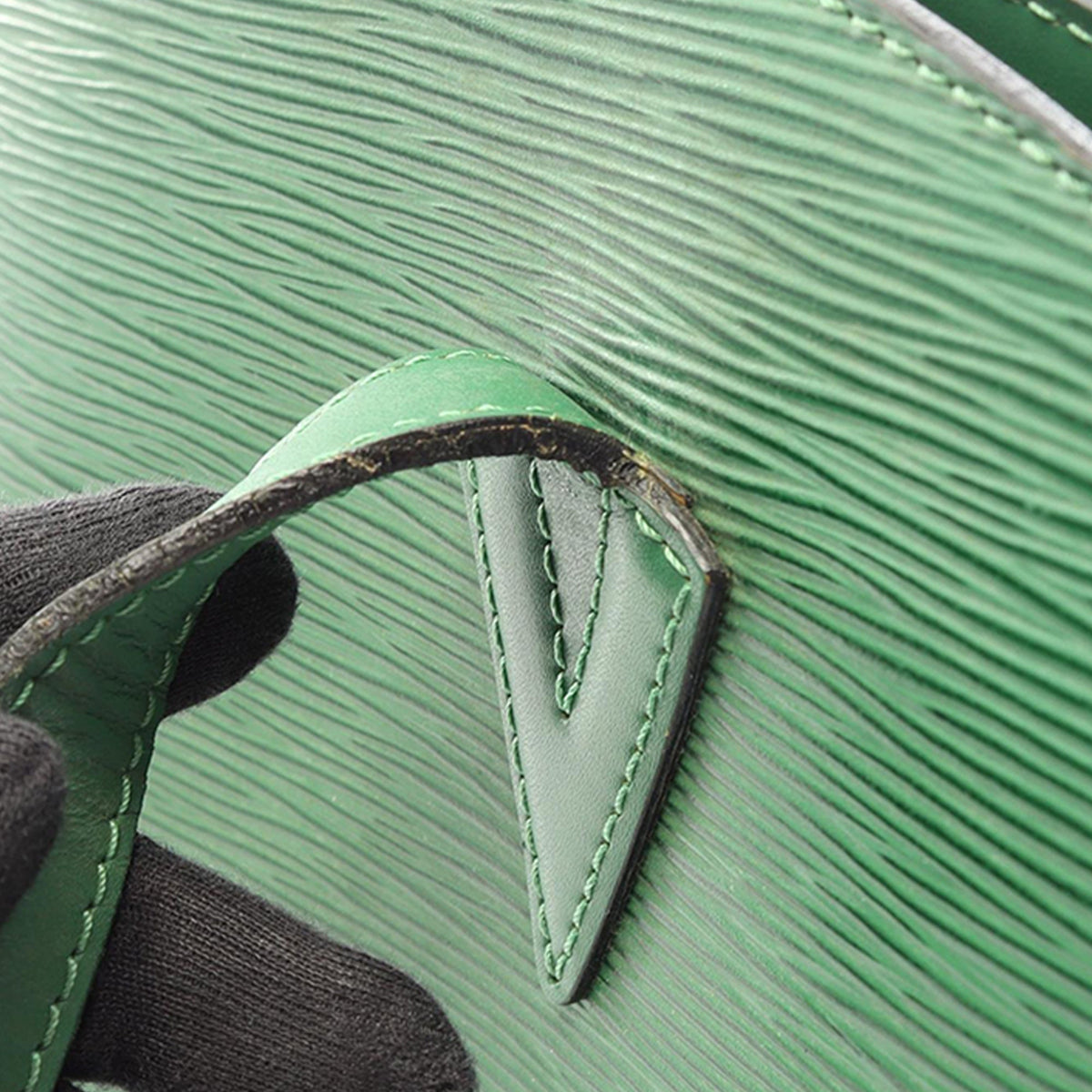 Louis Vuitton Epi Saint Jacques GM Long Strap — Green