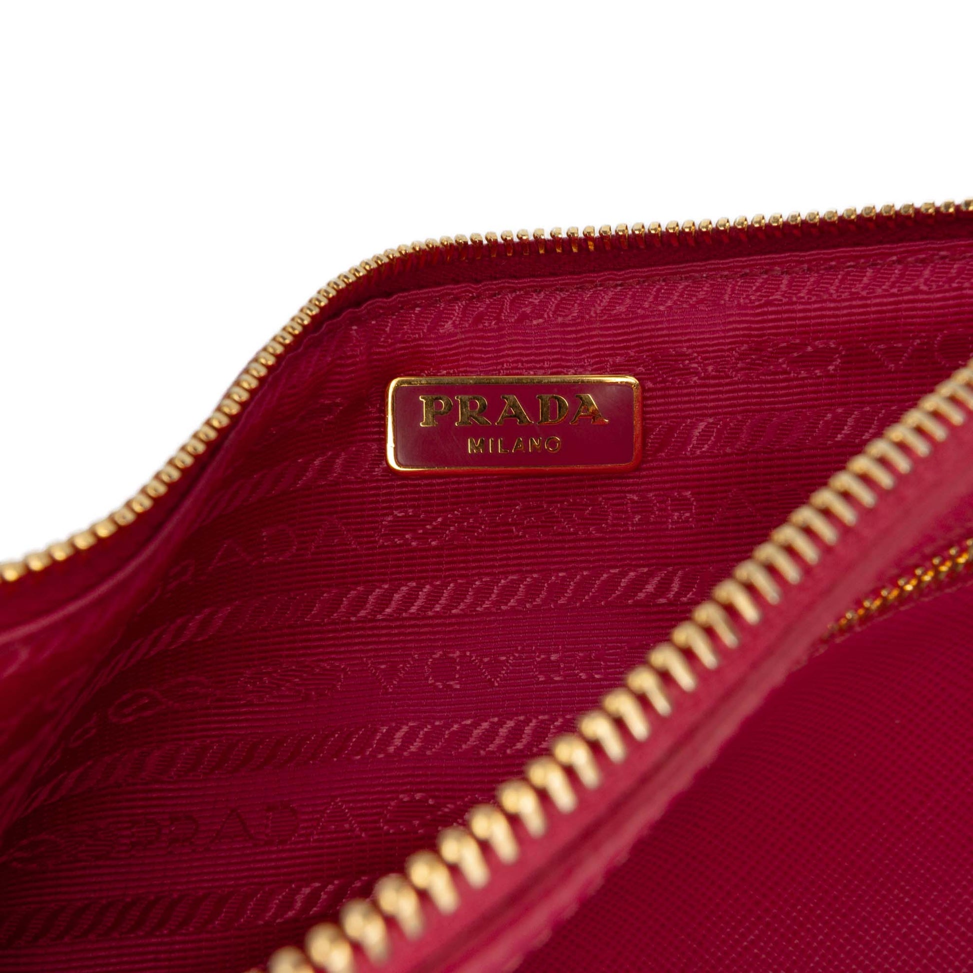 Prada Saffiano Lux Top Zip Crossbody
