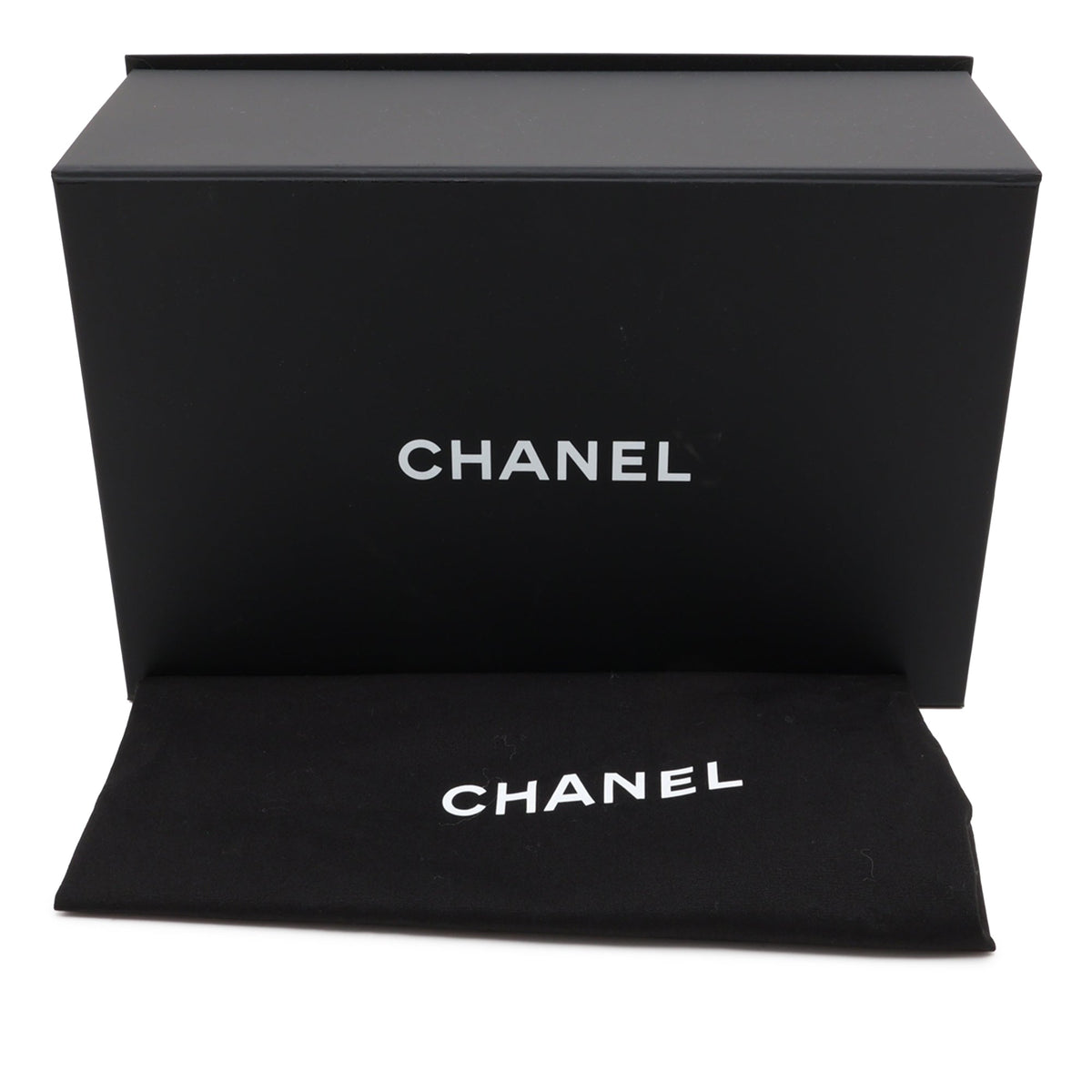 Chanel Medium CC Quilted Caviar Chic Flap — White