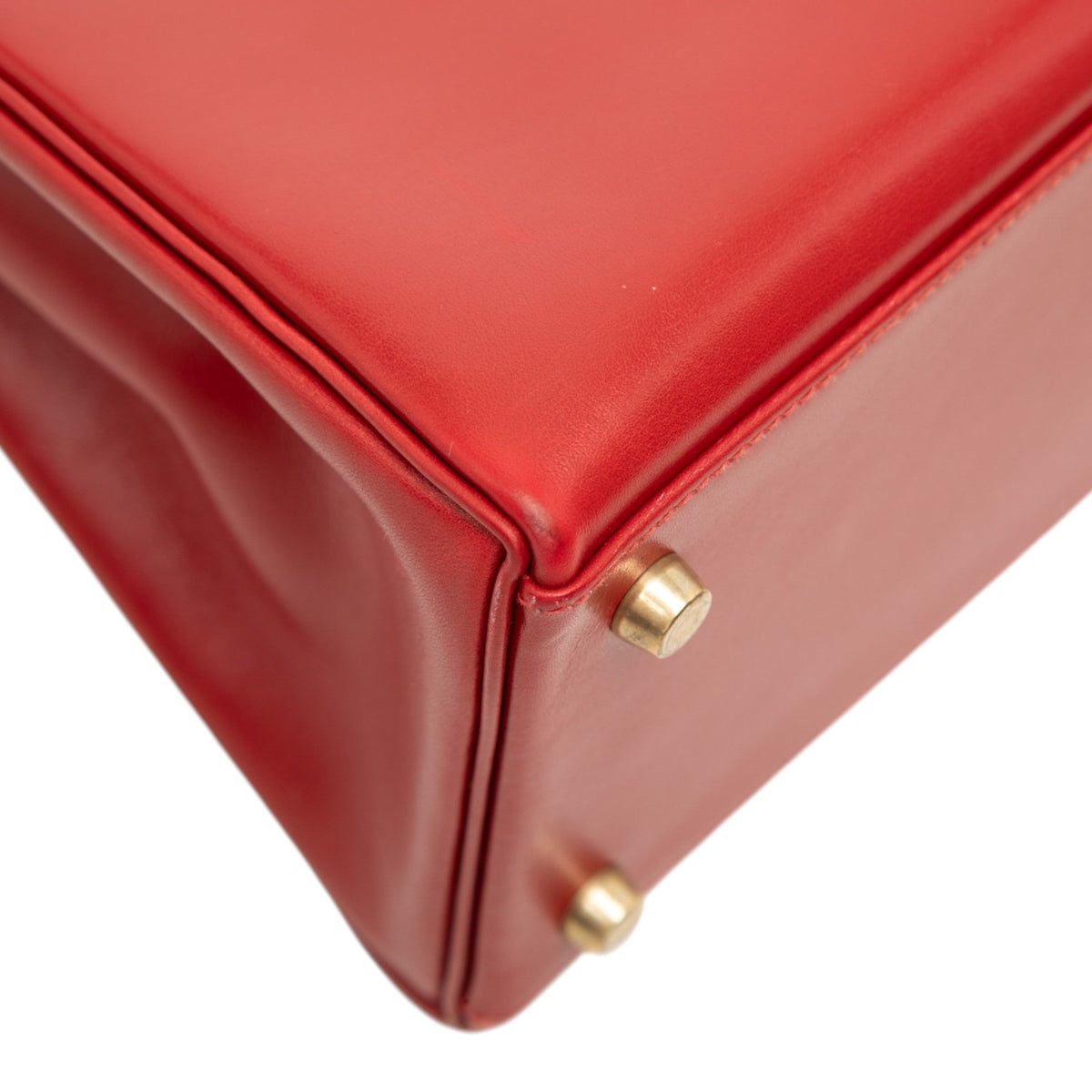 Hermès Box Calf Kelly Retourne 32 — Red