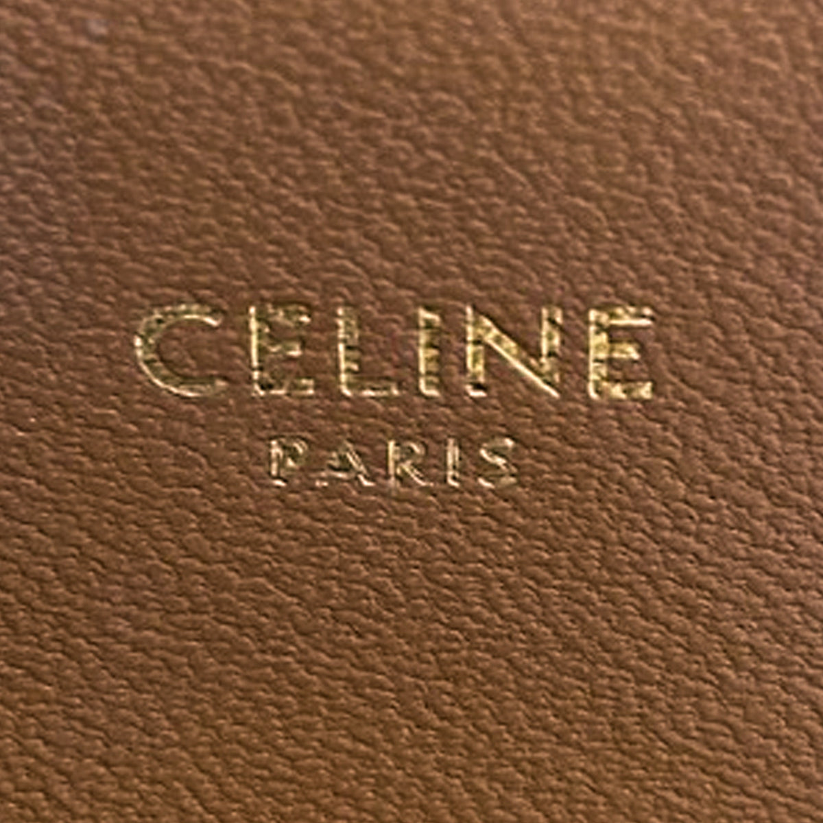 Celine Teen Triomphe Coated Canvas and Calfskin Triomphe Crossbody