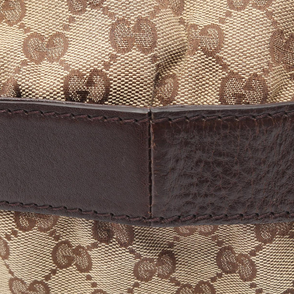 Gucci GG Canvas Interlocking Icon Drawstring Hobo