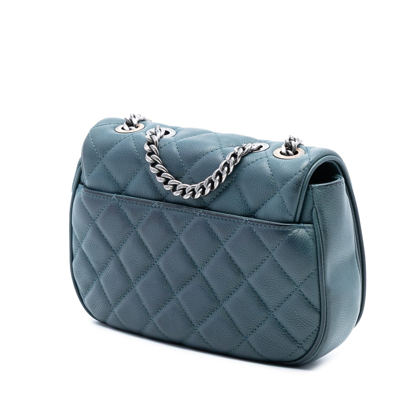 Chanel Small Quilted Caviar Casual Pocket Flap