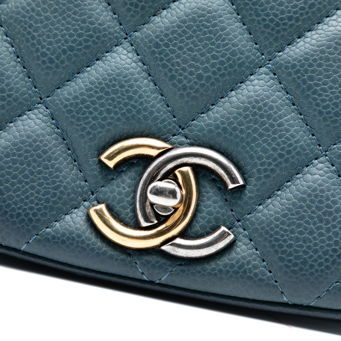 Chanel Small Quilted Caviar Casual Pocket Flap