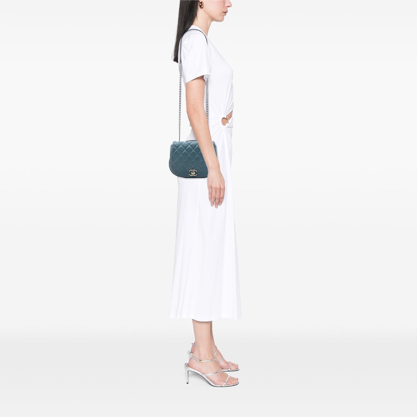 Chanel Small Quilted Caviar Casual Pocket Flap