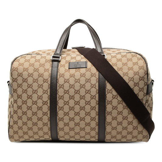 GG Canvas Travel Bag