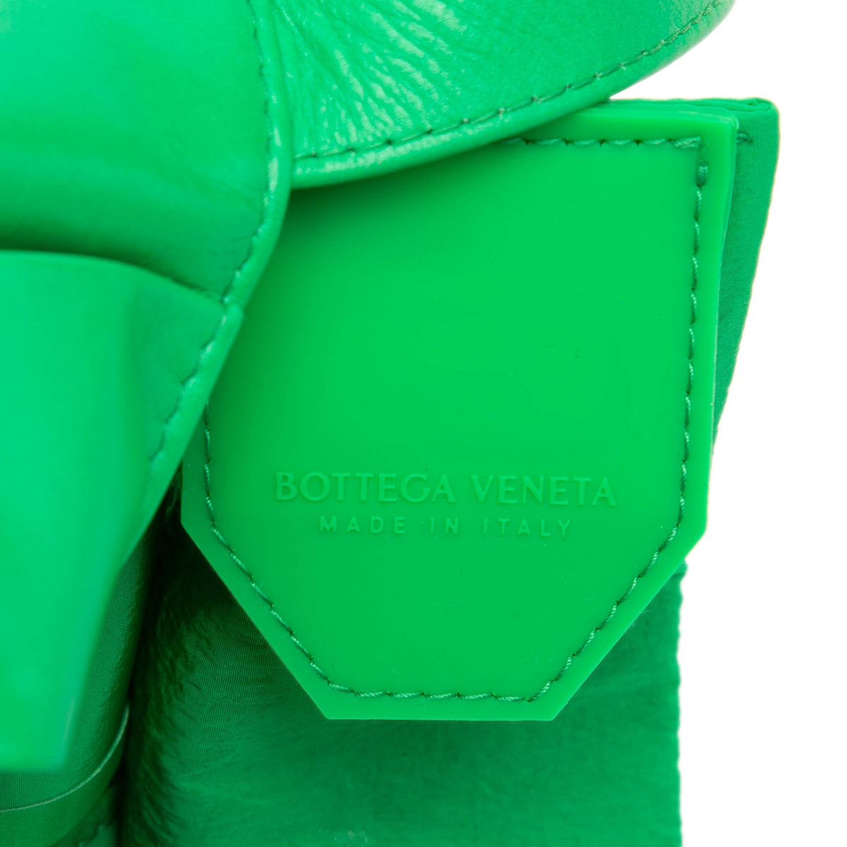 Bottega Veneta Candy Nappa Intrecciato Cassette Crossbody — Green