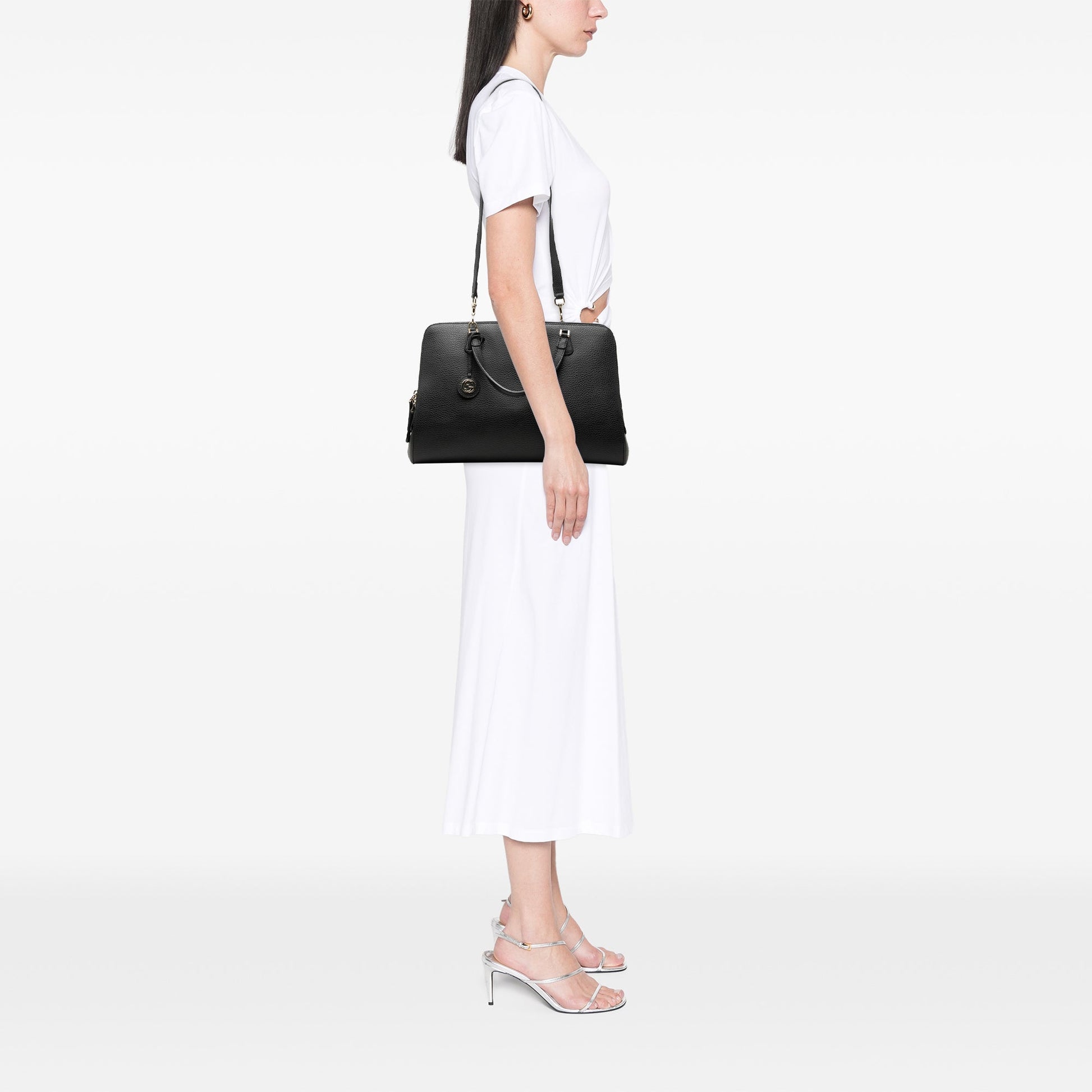 Gucci Dollar Calfskin Lady Satchel