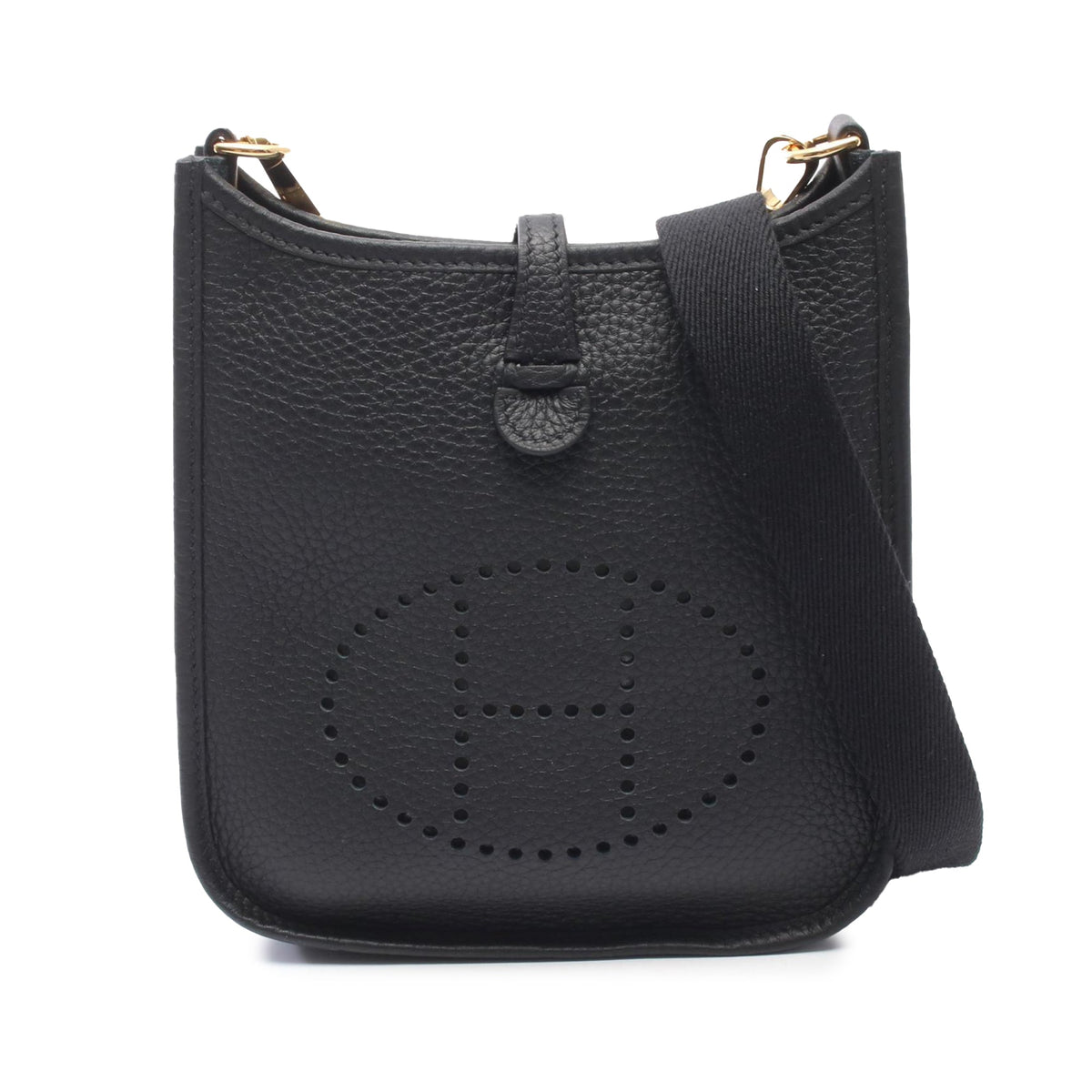 Hermès Clemence Evelyne 16 Amazone — Black