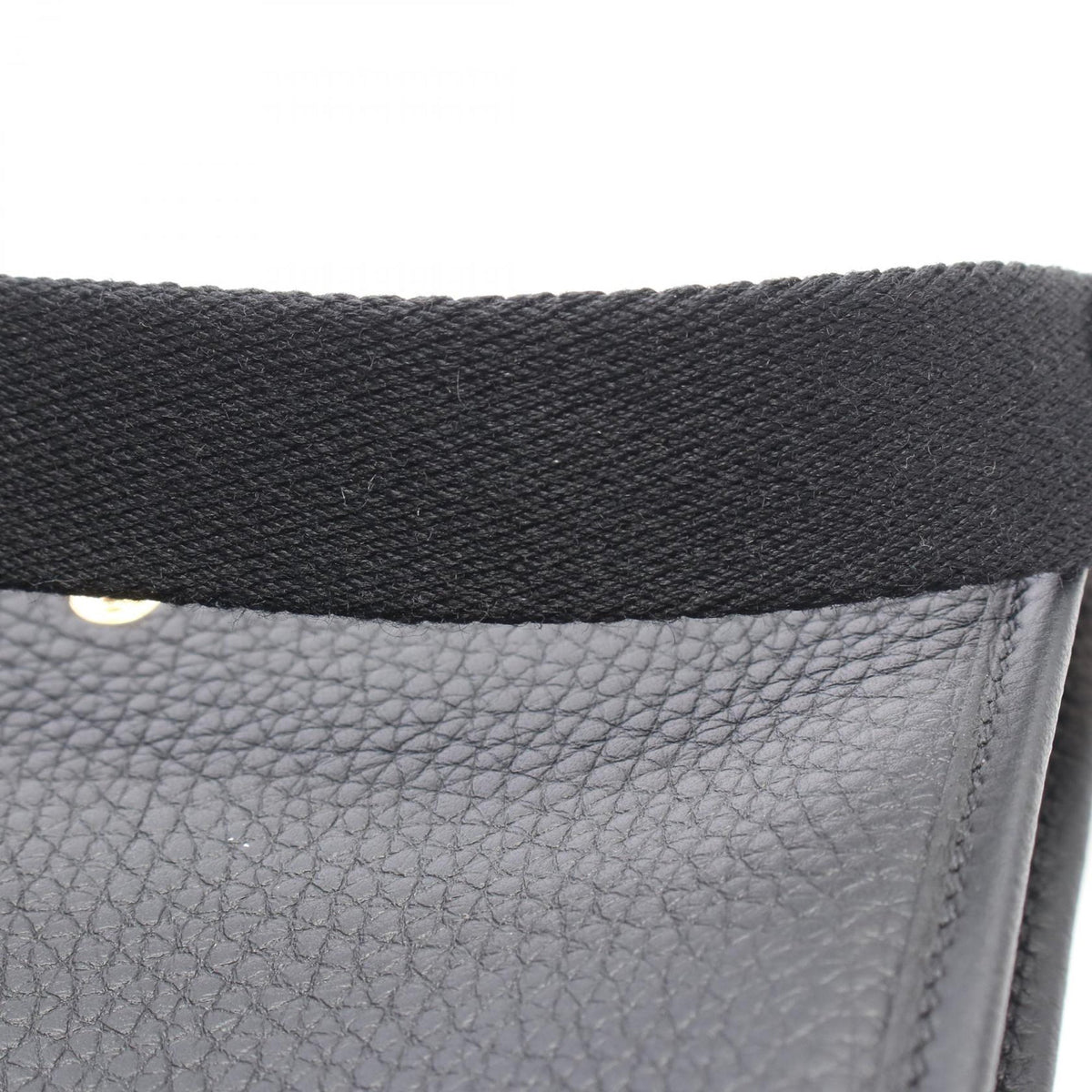 Hermès Clemence Evelyne 16 Amazone — Black