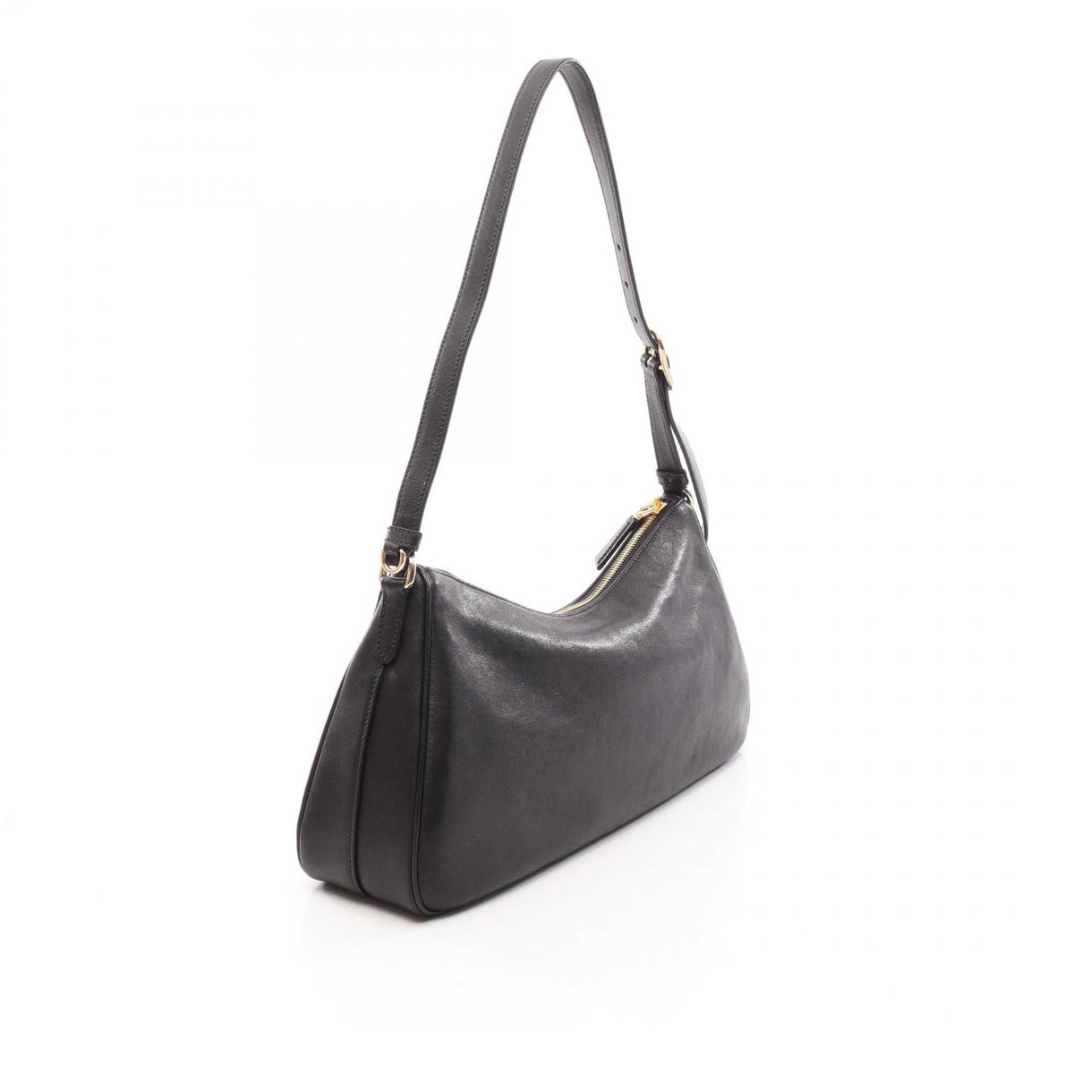 Prada Small Calfskin Arque Shoulder Bag