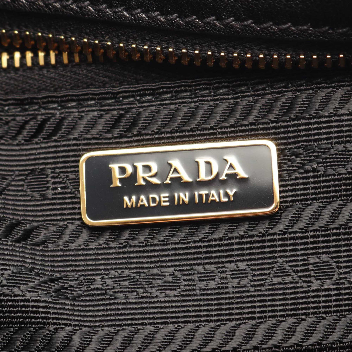 Prada Small Calfskin Arque Shoulder Bag
