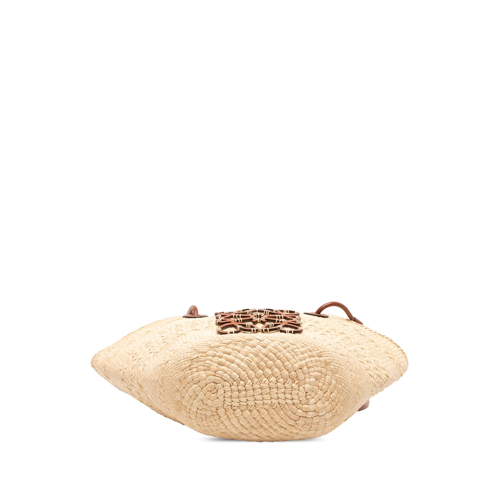 LOEWE Paulas Ibiza Small Anagram Raffia Tote