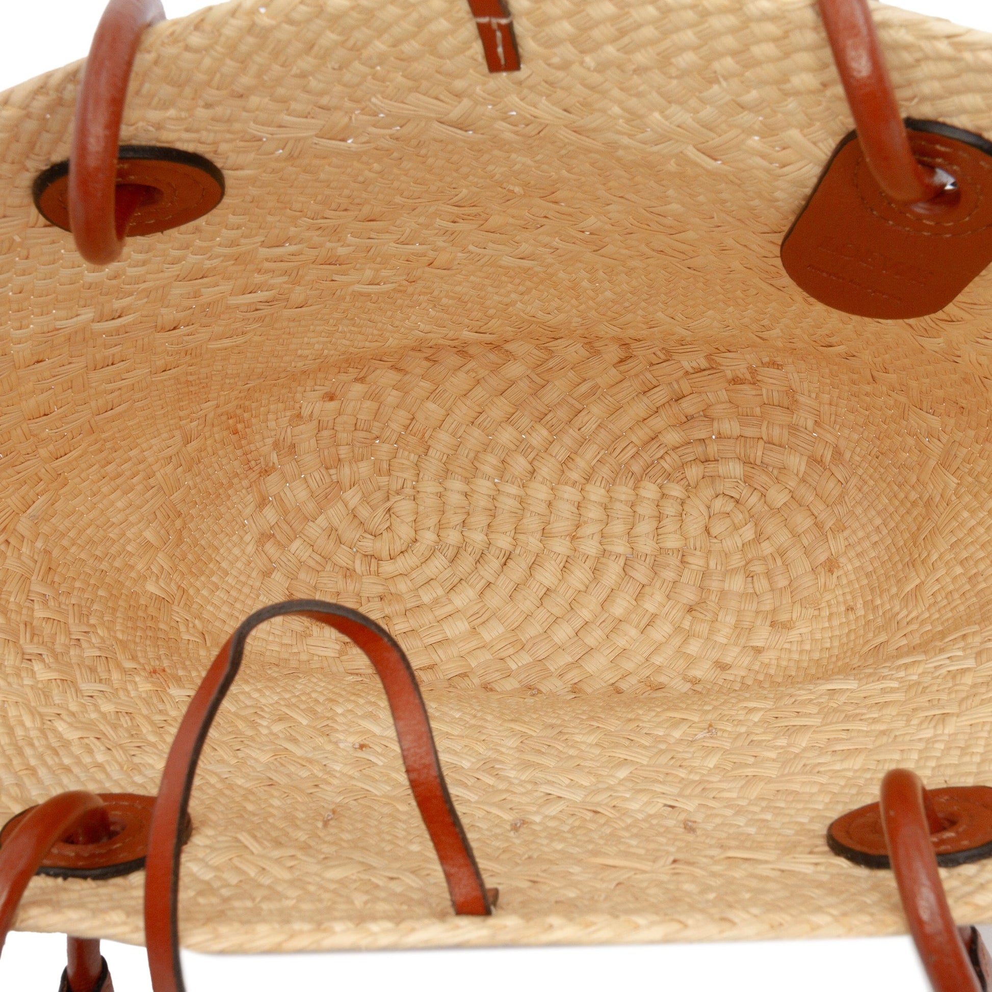 LOEWE Paulas Ibiza Small Anagram Raffia Tote