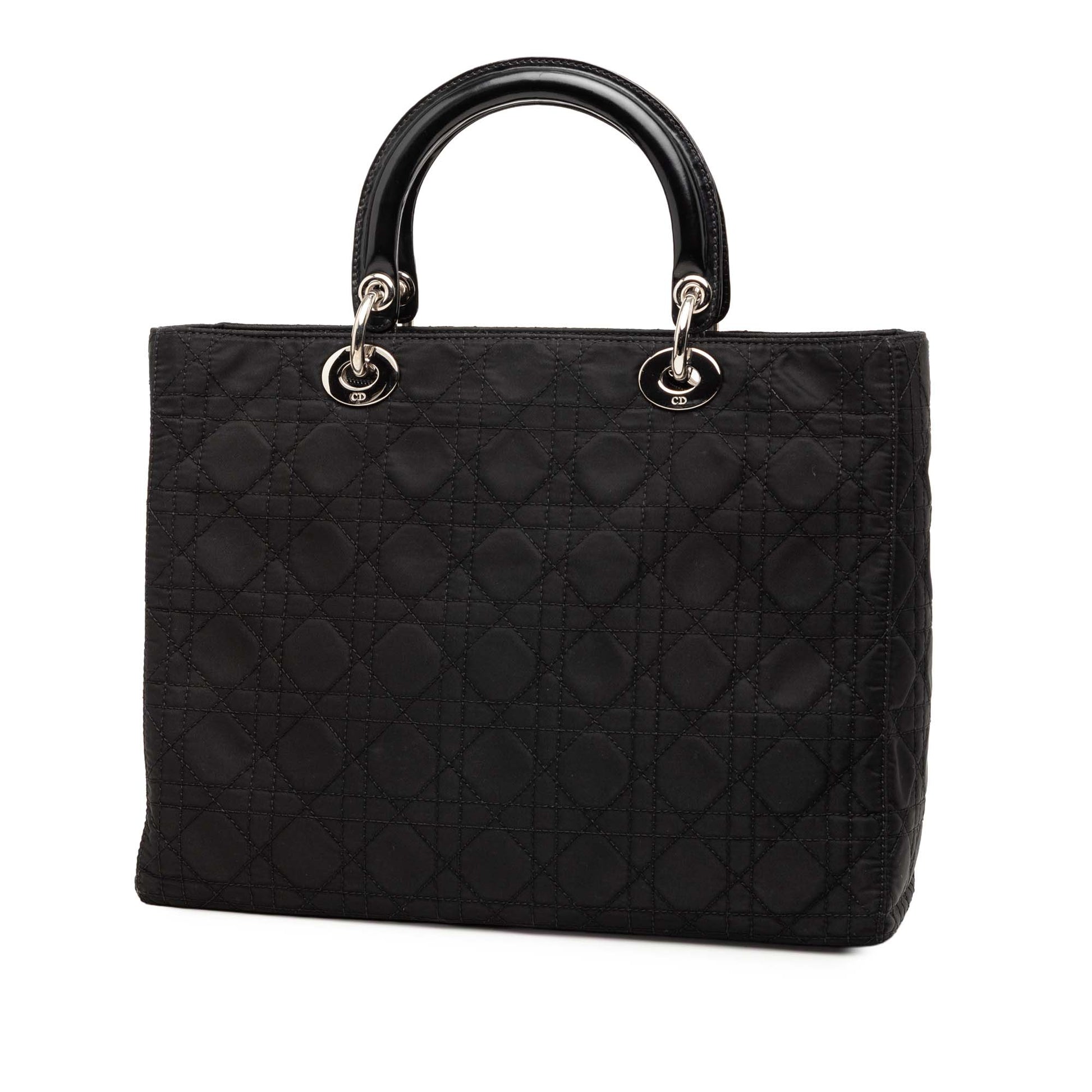 Large Nylon Cannage Lady Dior