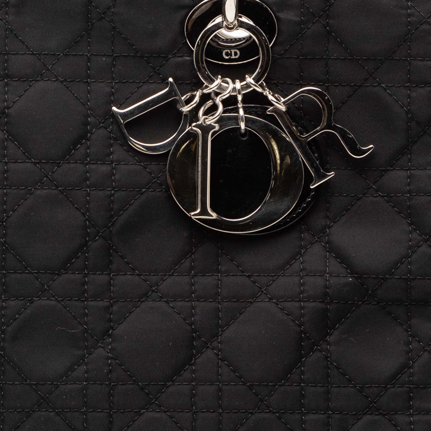 Large Nylon Cannage Lady Dior