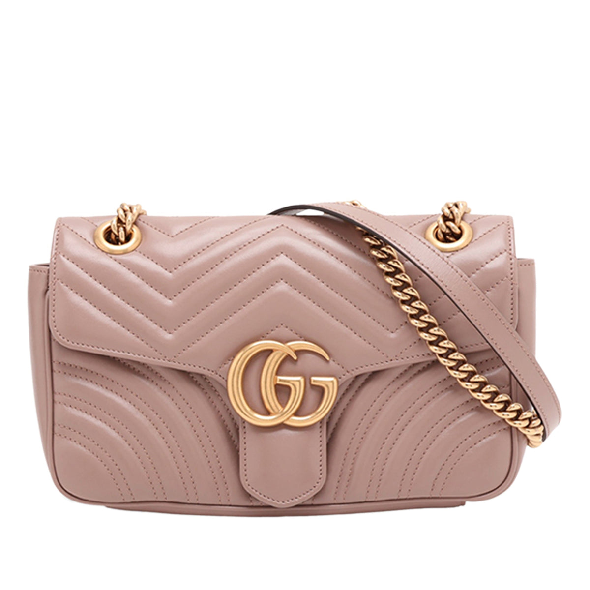 Gucci Medium GG Marmont Matelasse Leather Shoulder Bag
