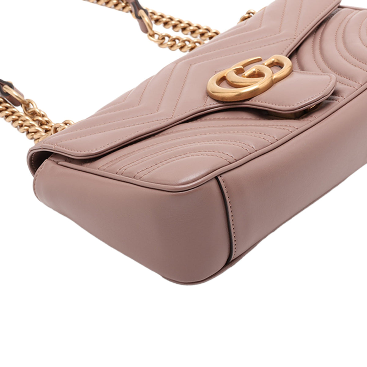 Gucci Medium GG Marmont Matelasse Leather Shoulder Bag
