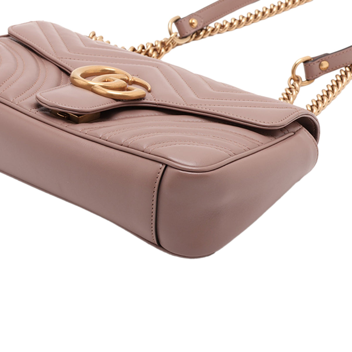Gucci Medium GG Marmont Matelasse Leather Shoulder Bag