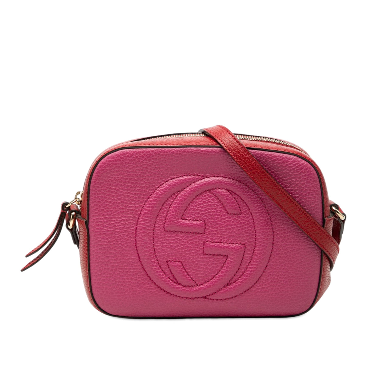 Gucci Small Bicolor Leather Soho Disco Crossbody