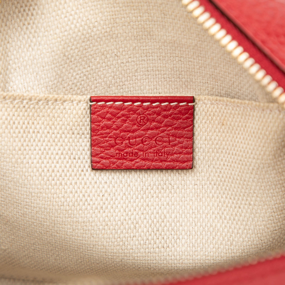 Gucci Small Bicolor Leather Soho Disco Crossbody