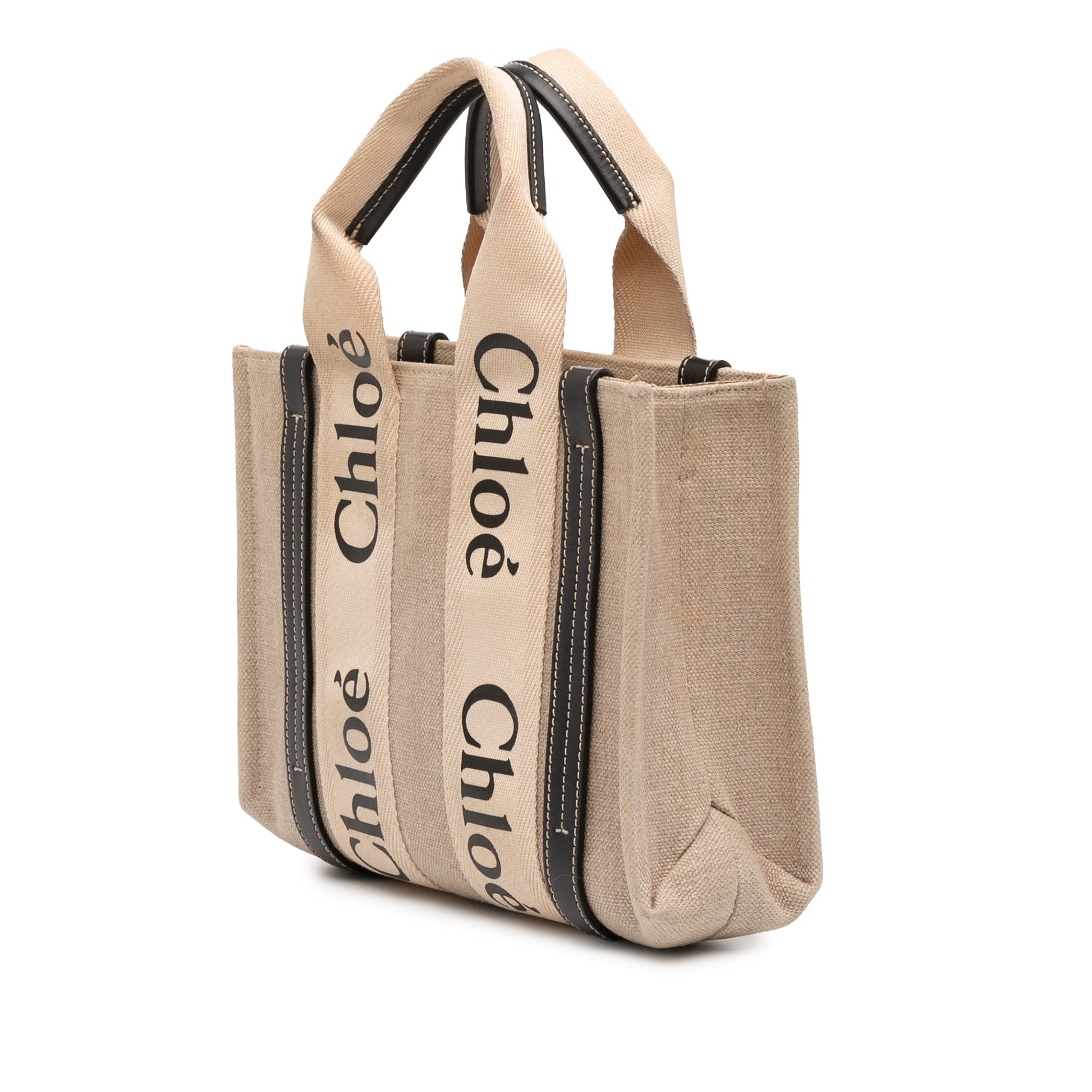 Chloé Small Canvas Woody Tote