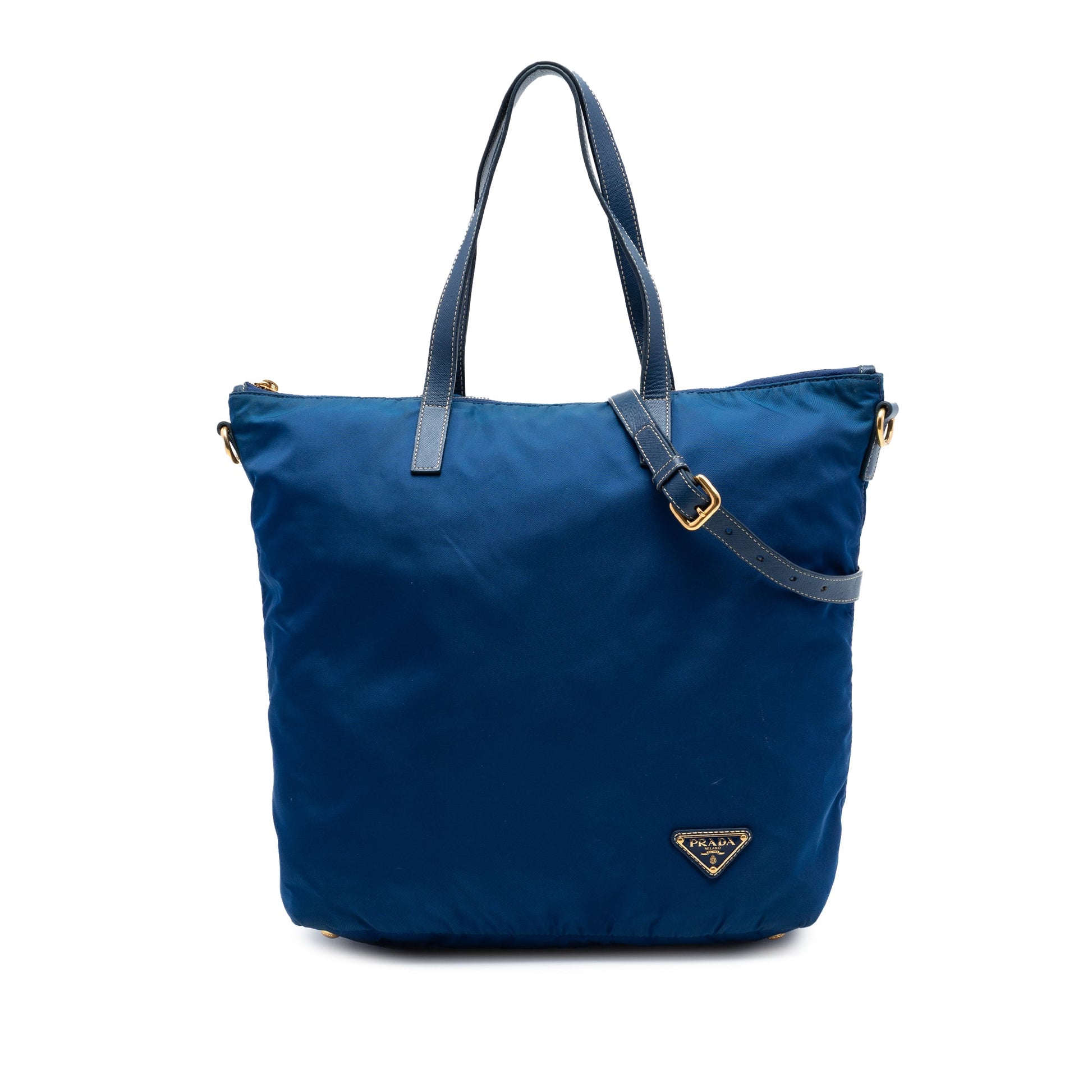 Prada Tessuto Zip Top Convertible Tote