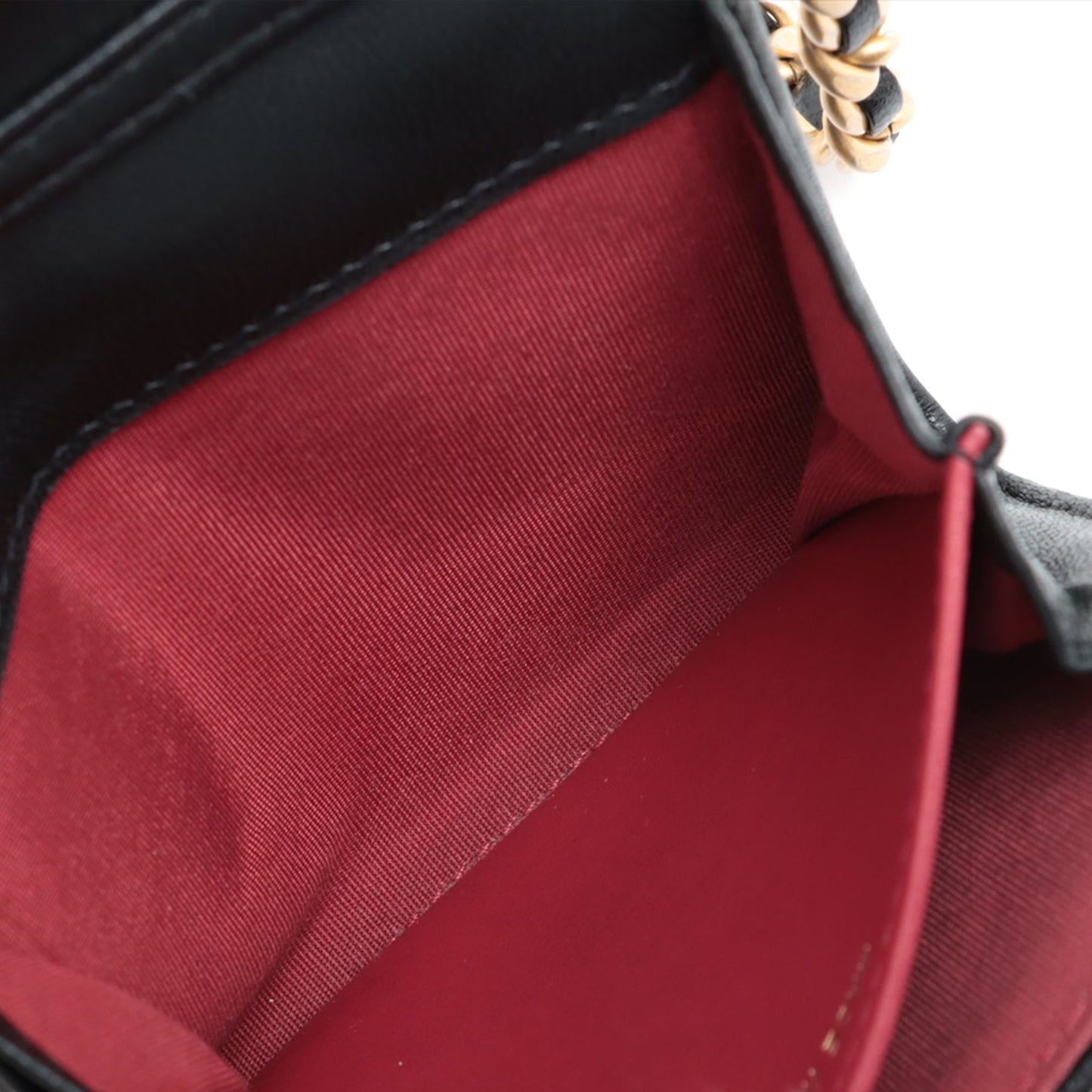 Chanel Quilted Lambskin 19 Flap Coin Purse With Chain